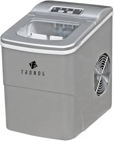 Máquina de Gelo Portátil Tronos B12-B Cinza 2 litros 12kg 110V