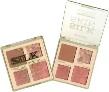 Paleta Contorno, Blush E Iluminador Perfect Blend Silk Skin 2-14.23G - Hbm1003-2 Ruby Rose