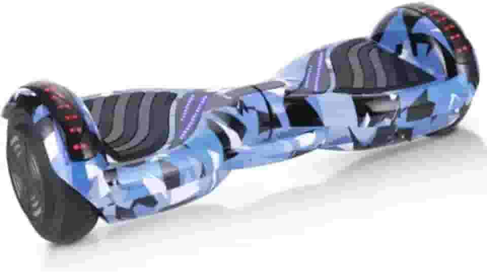 Hoverboard Baka Sport 6,5" Skate Elétrico com Bluetooth e Caixa de Som-AZULCAM