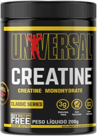 Creatina Monohidratada Universal 200g - Universal Nutrition (200g)