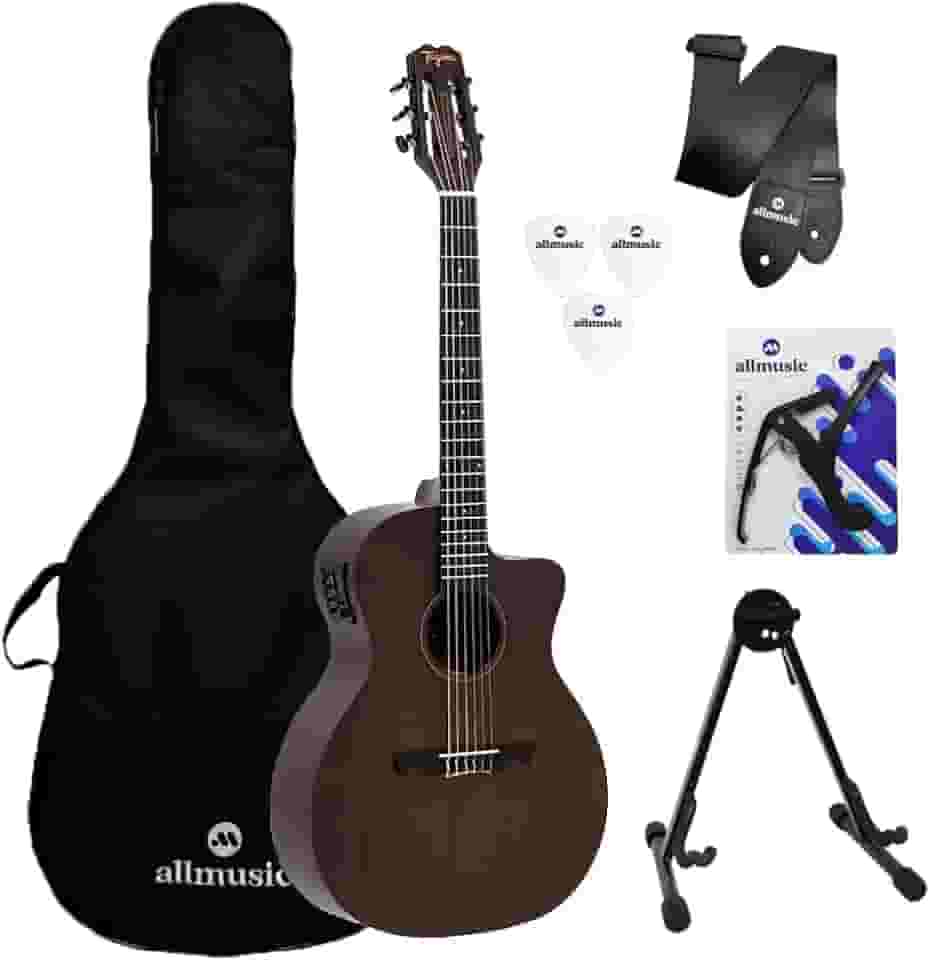 Kit Violão Tagima Vegas Nylon Dark Mahogany Capa+Acessórios