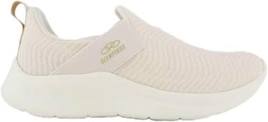 Tênis Olympikus Flutua Feminino Bege e Dourado