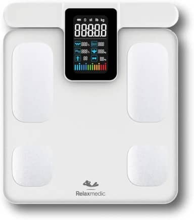 Balança Bioimpedância Corporal Digital BodyScan Corpo Inteiro - Relaxmedic