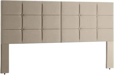Cabeceira De Cama Box Art Espanha- Casal 140cm X 130cm Marfim