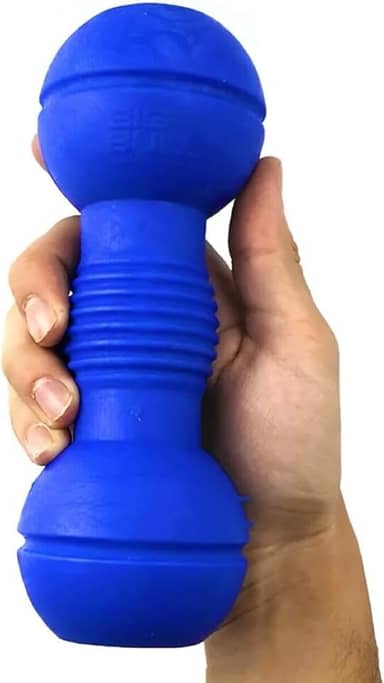 Brinquedo Big Bull Cachorro Grande Porte Gigante Pitbull Rottweiler Halter Resistente (Azul)