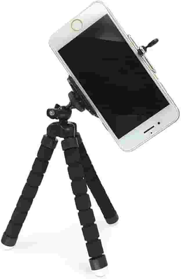 Tripé Para Celular Flexivel E Camera Preto CBRN08742