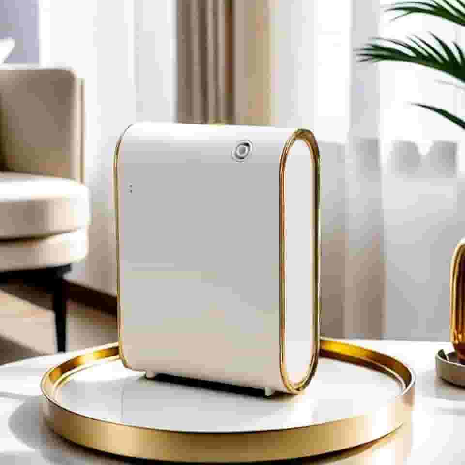 Aromatizador Automático Inteligente 350ml Bluetooth Profissional Ti-02 Branco