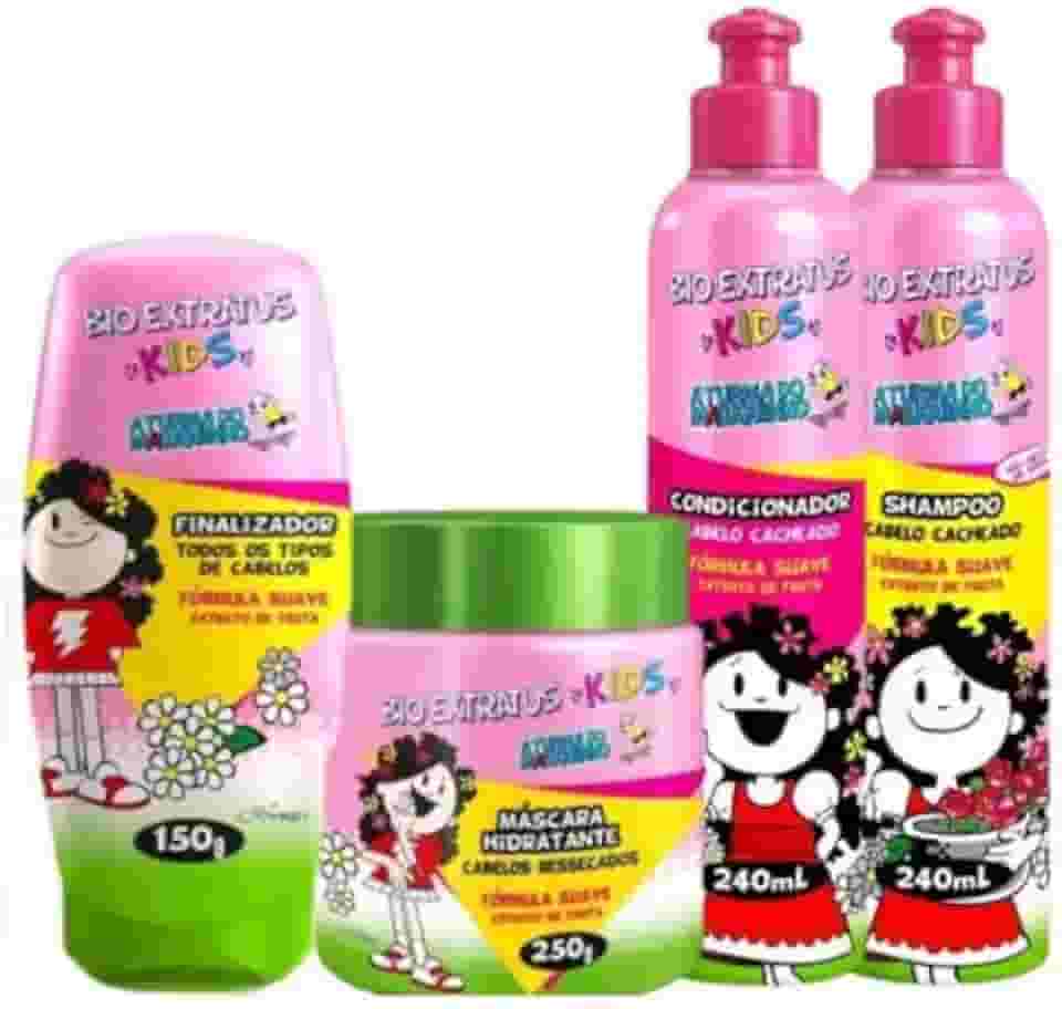 Kit Bio Extratus Kids Infantil Cabelo 4-Produtos