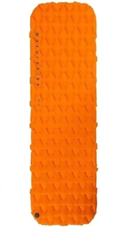 Isolante Inflável Ultralight Naturehike 6,5cm Compacto Para Acampamento (Laranja)