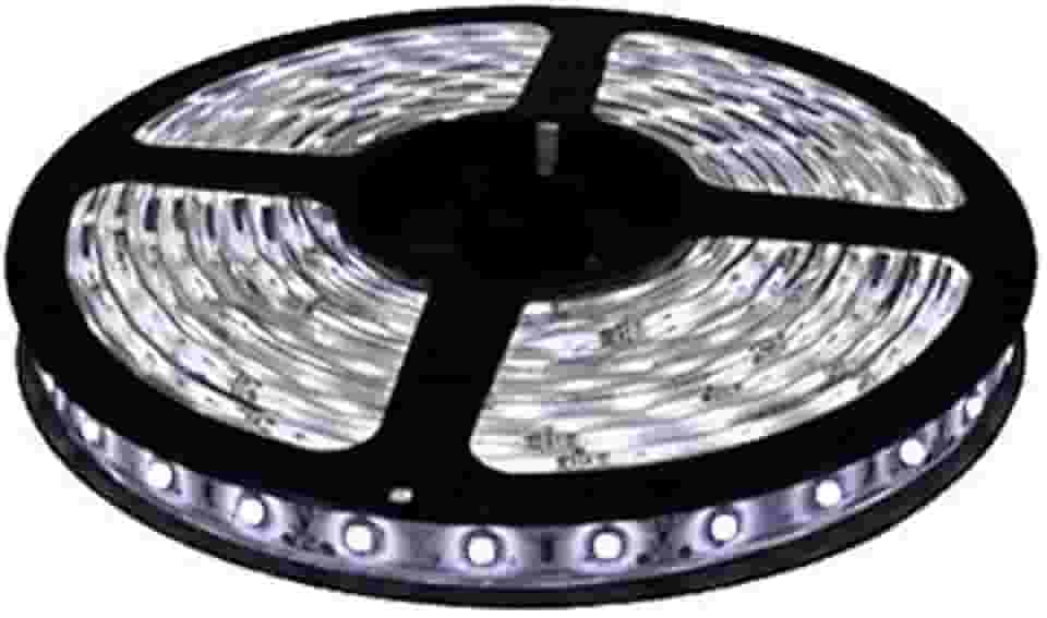 Fita LED 5050 BRANCO FRIO Rolo 5m com fonte 12V 5A