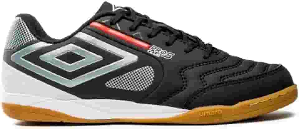 Chuteira Umbro Futsal Pro 5 Bump Club Preta e Cinza