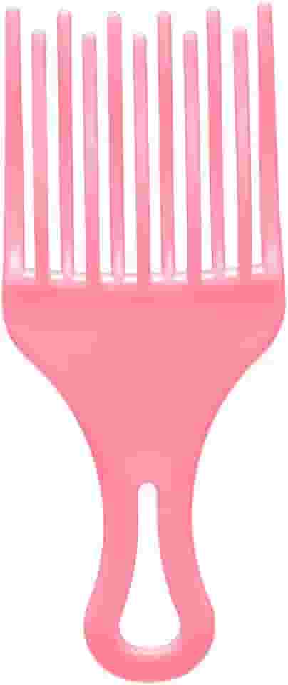 Condor, Pente Garfo, Fileiras Duplas, Levanta a Raiz e Dá Volume, Cabelos Crespos ou Cacheados, Multicor