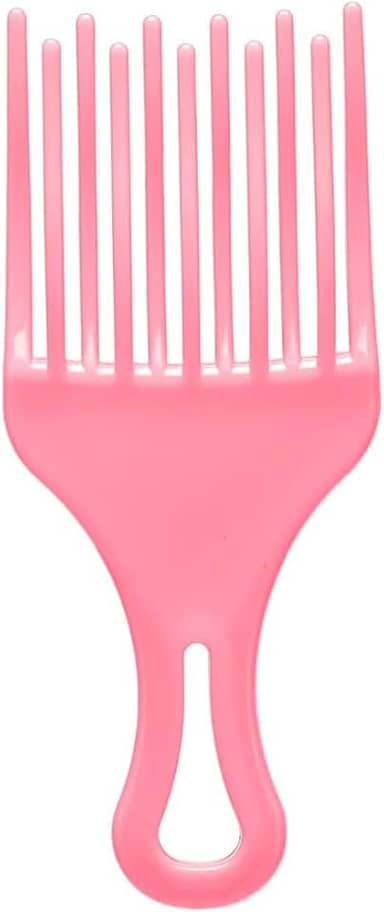 Condor, Pente Garfo, Fileiras Duplas, Levanta a Raiz e Dá Volume, Cabelos Crespos ou Cacheados, Multicor