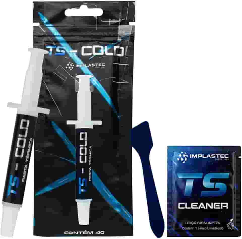 PASTA TÉRMICA TS - COLD 10,5 W/MK SERINGA 4G - IMPLASTEC
