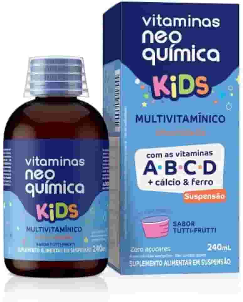 Suplemento Alimentar Kids Multivitamínico Imunidade Vitaminas Neo Química 240ml