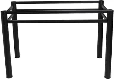 Pé Base De Mesa Jantar Para Tampos Pedra Granito Vidro 1,20 Cor:Preto