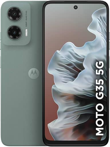 Smartphone Motorola Moto g35 5G - 256GB 12GB (4GB RAM+8GB Ram Boost) e Camera 50MP com AI NFC Tela 6.7" com Superbrilho - Cinza Vegan Leather