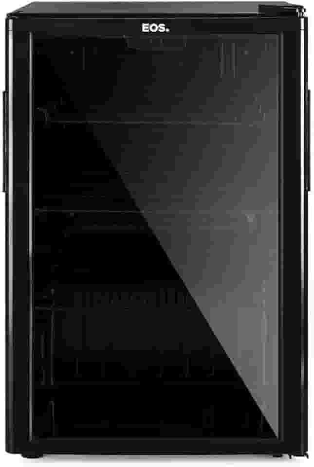 Refrigerador Expositor Vertical Eos 80 Litros Eco Gelo All Black Eev90p 220v