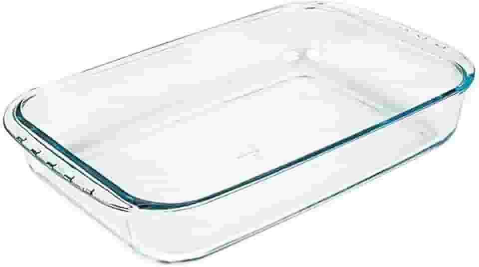 Nadir Assadeira Retangular Funda Grande - 5,3 L Lasanheira Marinex