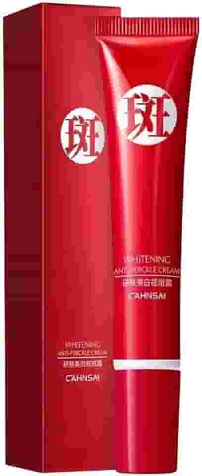 Creme Clareador para Sardas, Creme de Tratamento para Remoção de Cicatrizes de Acne, Creme para Remoção de Pigmentação para Rosto, Hidratante Remove Melasma Facial, Manchas Escuras, Rugas e Manchas