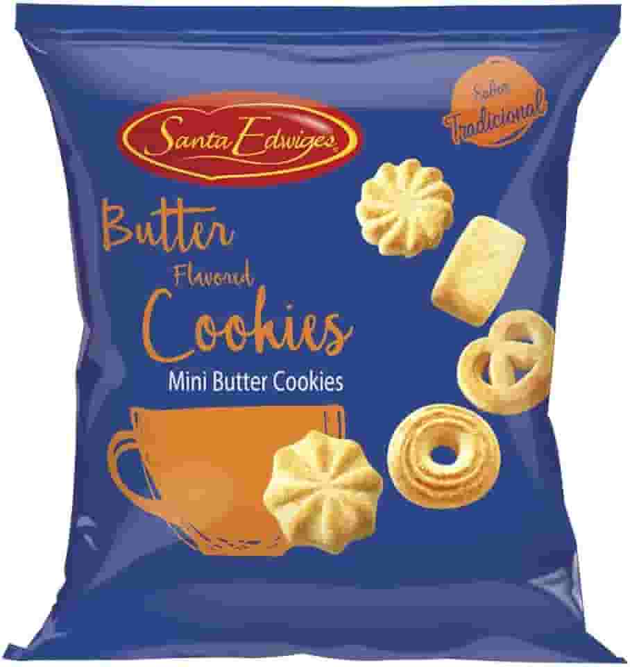 Santa Edwiges Mini Butter Cookies Tradicional 100G
