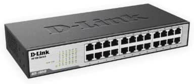 Switch D-Link 24 portas 10/100mbps DES-1024D
