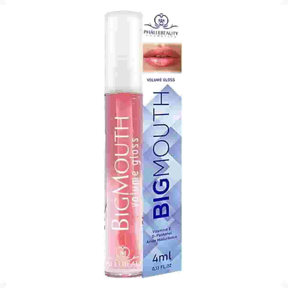 Gloss Labial Big Mouth Phallebeauty Rosa 4ml