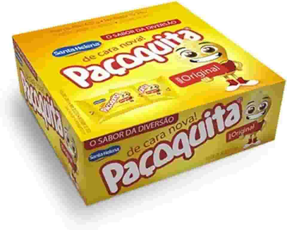 Pacoquita Quadrada 24Un x 18g Display Santa Helena 012830