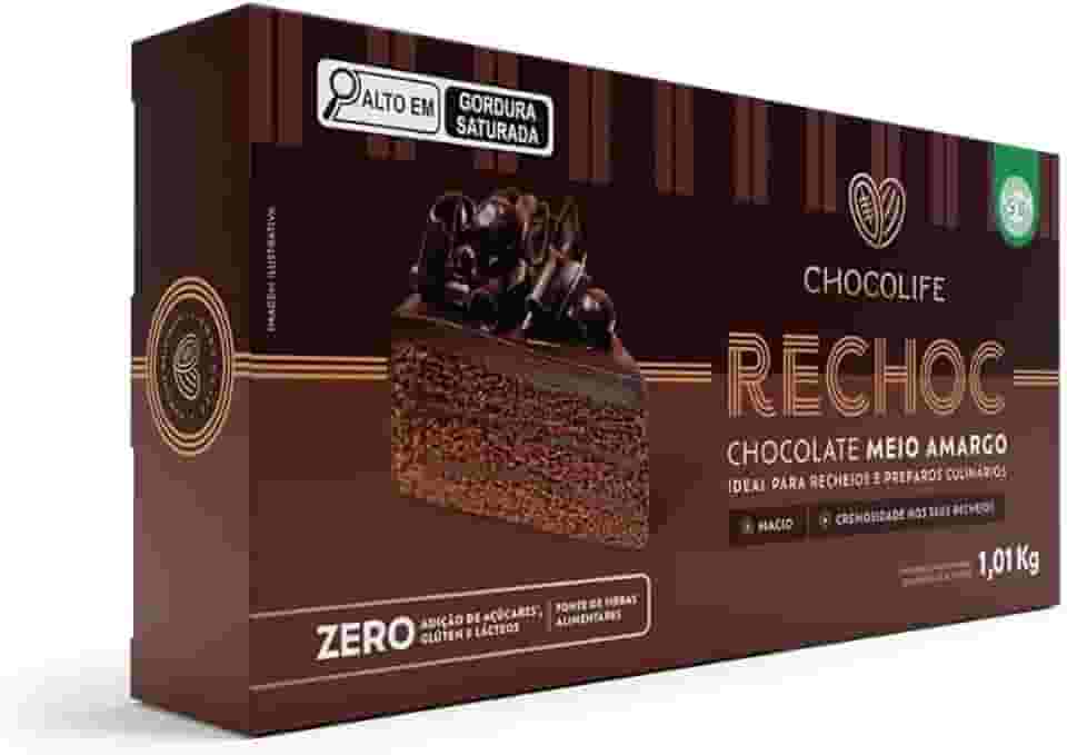 Chocolate Rechoc Amargo - Chocolife - 1unx1,01kg