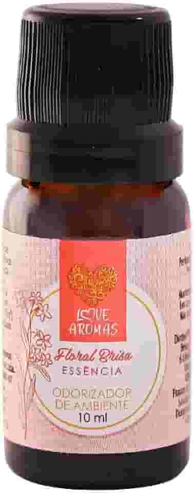 Essência Aromática Floral Brisa 10ml - Aroma Delicado e Revigorante para Difusores e Velas