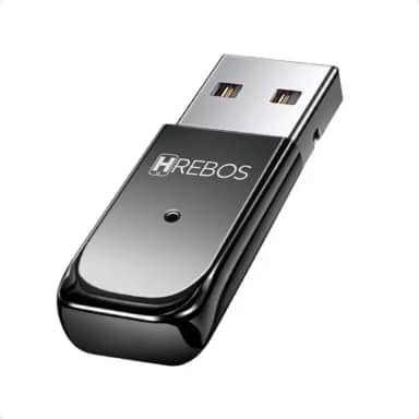 Adaptador Receptor Bluetooth USB para Som Automotivo, com Microfone Embutido, 3,6 cm, Acabamento Metálico Premium, compatível com som de carro, AD-215