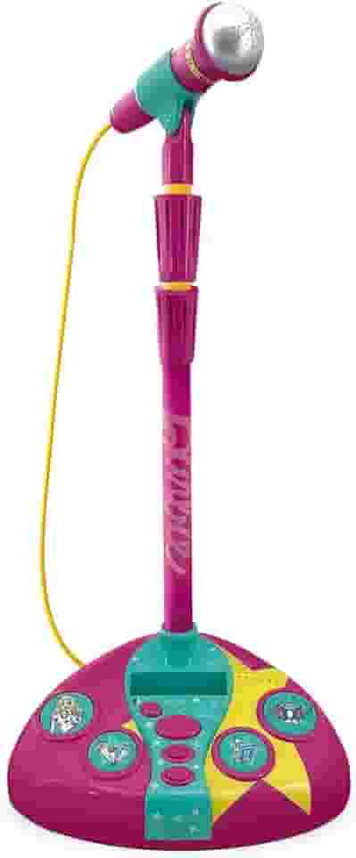 Barbie - Microfone Fabuloso C/ Função MP3 Player