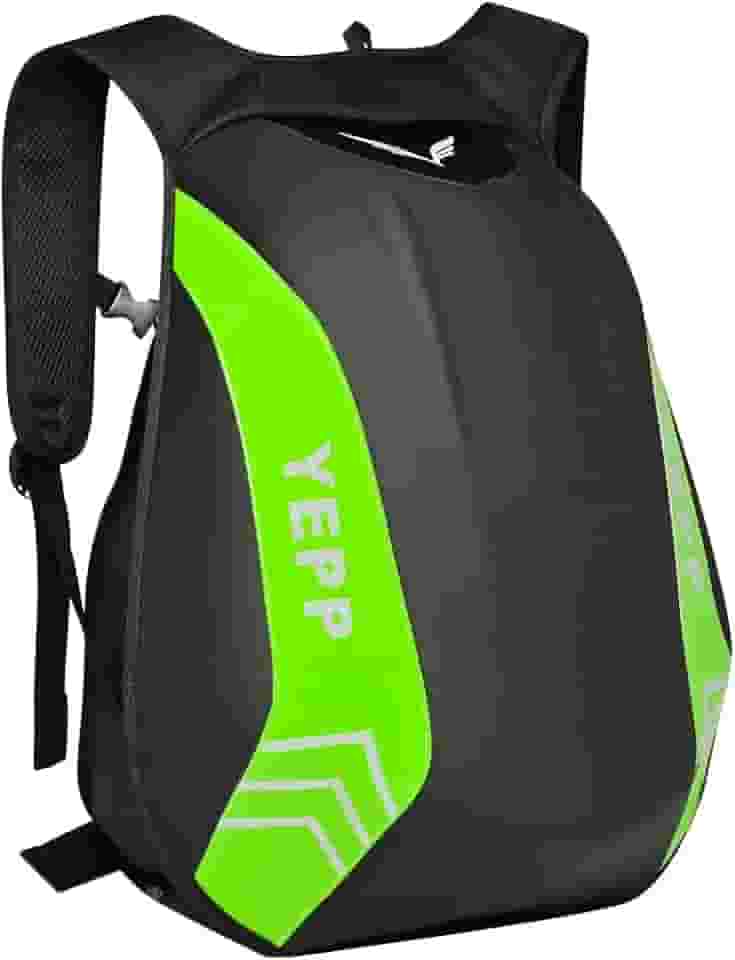 Mochila Bag Moto Motocross Motoboy Trabalho à prova d'água Impermeável Reflexivo Grande Cor:Verde