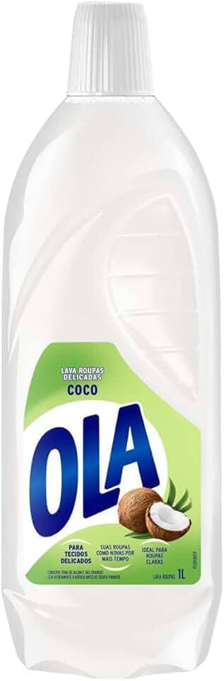 Sabão Líquido Ola Coco para Roupas Finas e Delicadas 1l