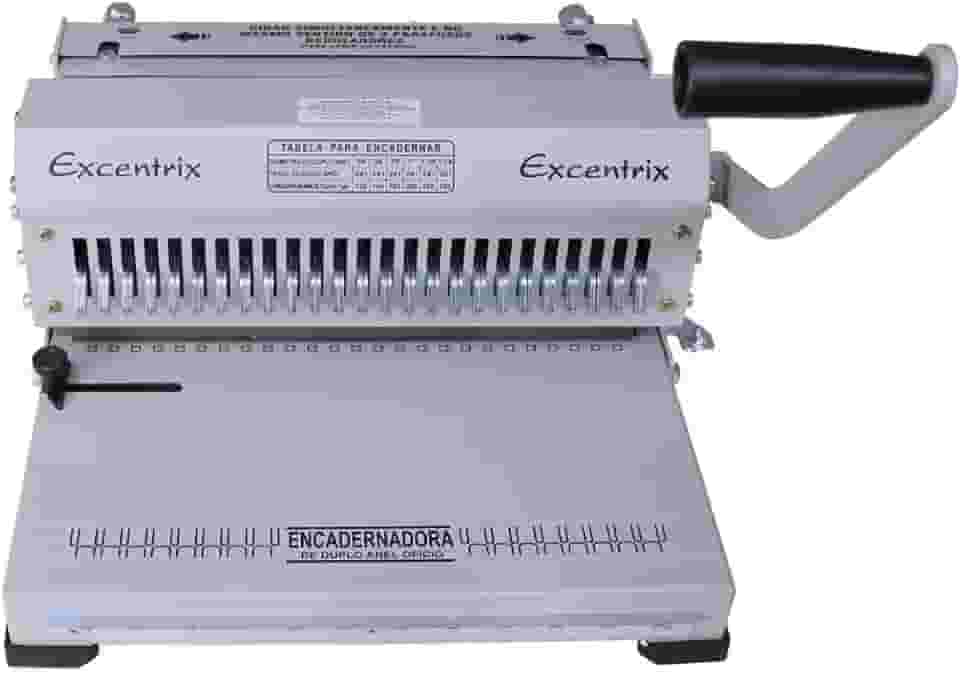 Encadernadora Perfuradora Para Trabalhos Em Wire-o 2x1 Papel Oficio Excentrix