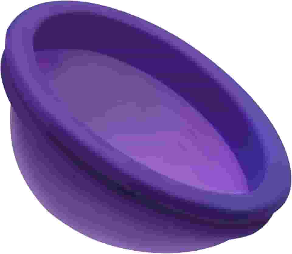 Violeta Cup Disco Menstrual Duo Cor Violeta Violeta Único