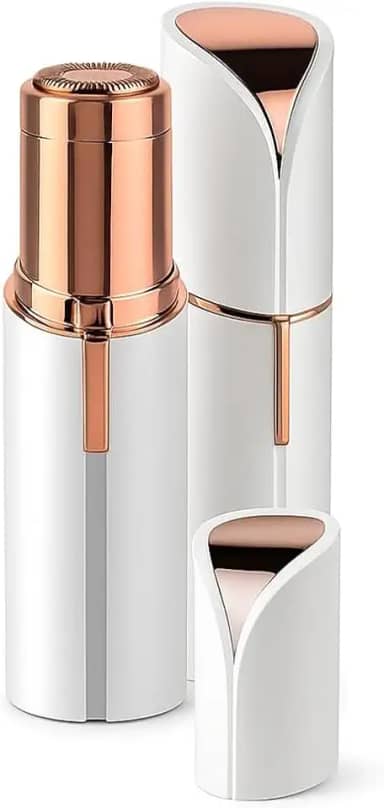 Kit Depilador Facial Feminino, Aparador Sobrancelha Removedor Pelos Batom Para Buço Sobrancelhas E Rosto Com Precisão Suavidade Sem Dor