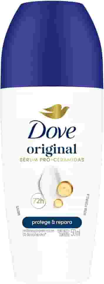 Dove Desodorante Antitranspirante Roll-On Original 50 ML, Embalagem Pode Variar
