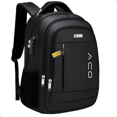Mochila Bolsa Masculina Feminina Notebook Reforçada Semi Impermeável Executiva Faculdade Trabalho Viagem Resistente Cabo De Aço Saída Usb Saída Fone de Ouvido