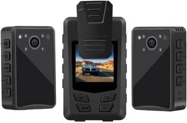 Mini Câmera Policia Bodycam Segurança Corpo Full Hd 1296p 4k A23 Externa Corpo Colete Esportiva Moto Ciclista Bike Airsoft Capacete