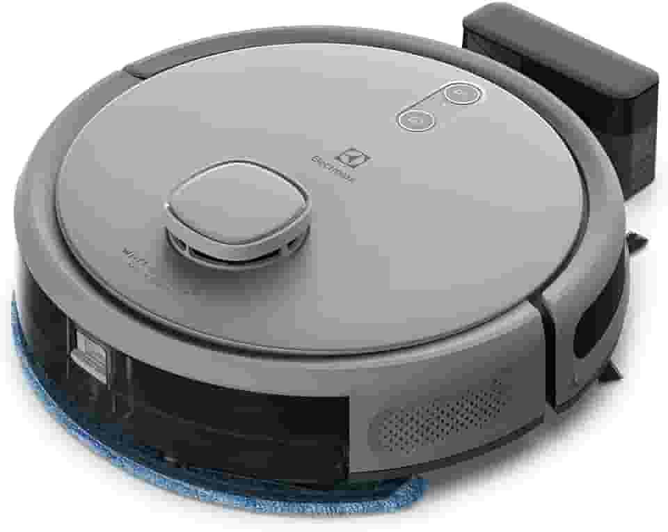 Robô Aspirador Electrolux 4 em 1 Wi-Fi Experience até 1h40 Mapeamento Cinza (ERB61)