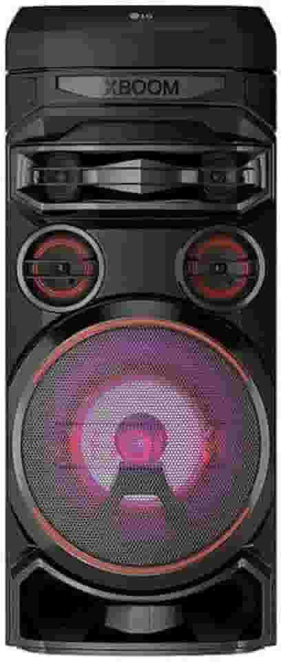 Caixa de Som LG Xboom RNC7 com Bluetooth Função DJ 300W 127V Preto RNC7.ABRALLK