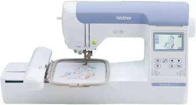 BROTHER Maquina De Bordar PE810L - Azul - Metal - 38x46x38 cm