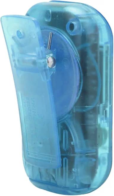 Generic Mini Metrônomo Digital Portátil Beat Tempo para Músicos Com Clipe e Design de Buraco de Cordão para Guitarristas e Bateristas Azul (Azul)