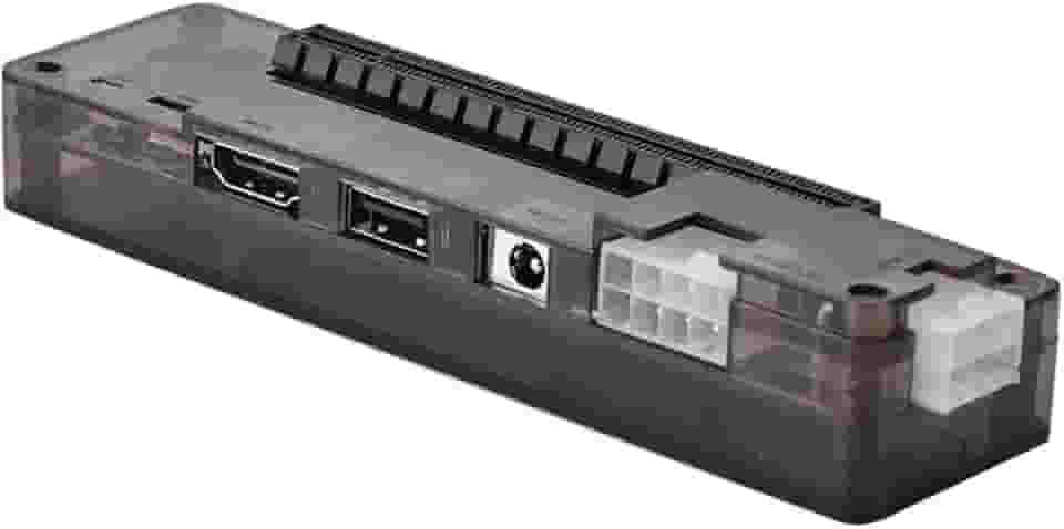 Base externa de placa de vídeo independente para laptop, para mini PCIE, Expresscard, saída de interface de 6 pinos + sem fonte de alimentação