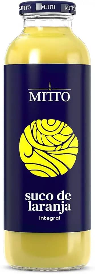 Mitto Suco Laranja Integral Vidro 300Ml