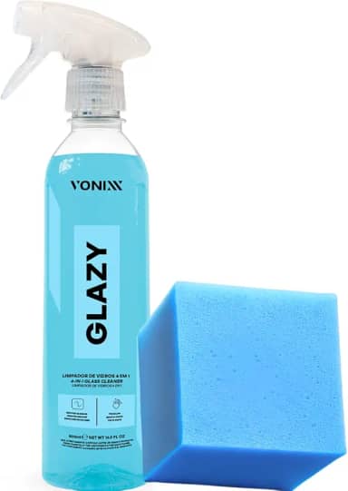 Limpa Vidros 4 Em 1 Redutor Atrito Risco Glazy 500ml Vonixx