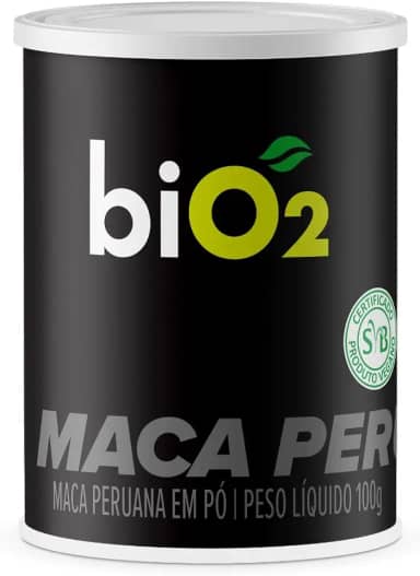 Maca Peruana em Pó biO2 100 g, Vegana e sem Glúten