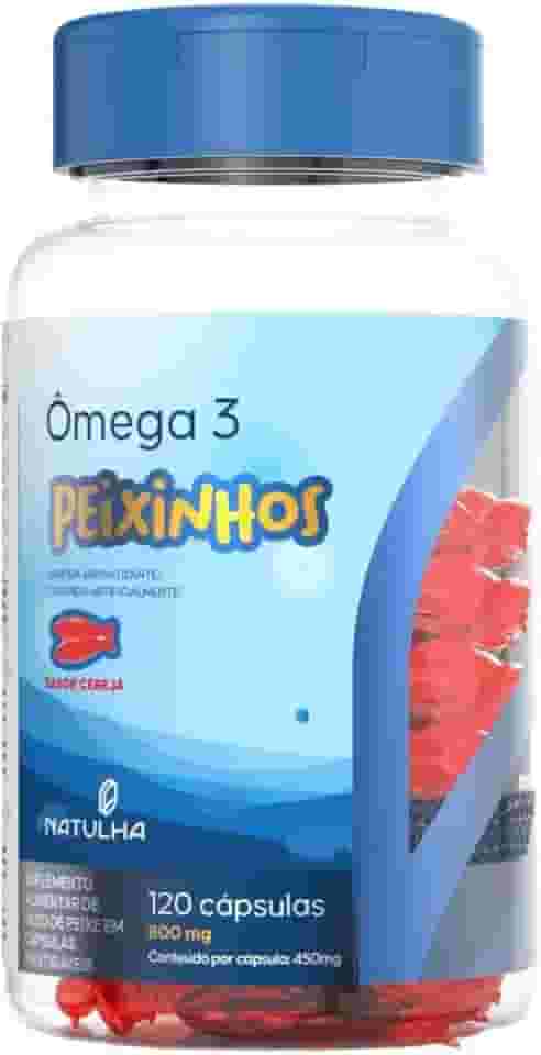 Ômega 3 Kids Peixinhos 120 cápsulas - Natulha