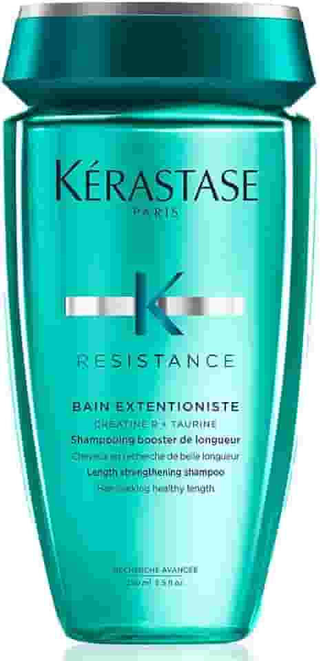 Kérastase Résistance Bain Extentioniste, Shampoo Fortalecedor para Cabelos Enfraquecidos e Quebradiços, Previne a Quebra e Estimula o Crescimento Capilar, 250ml